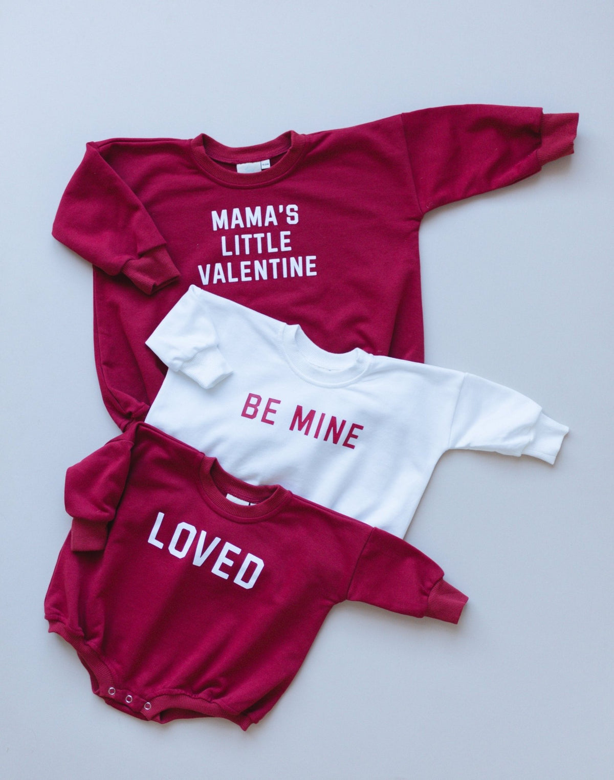 Loved Sweatshirt Romper - more colors - Shop Avnu