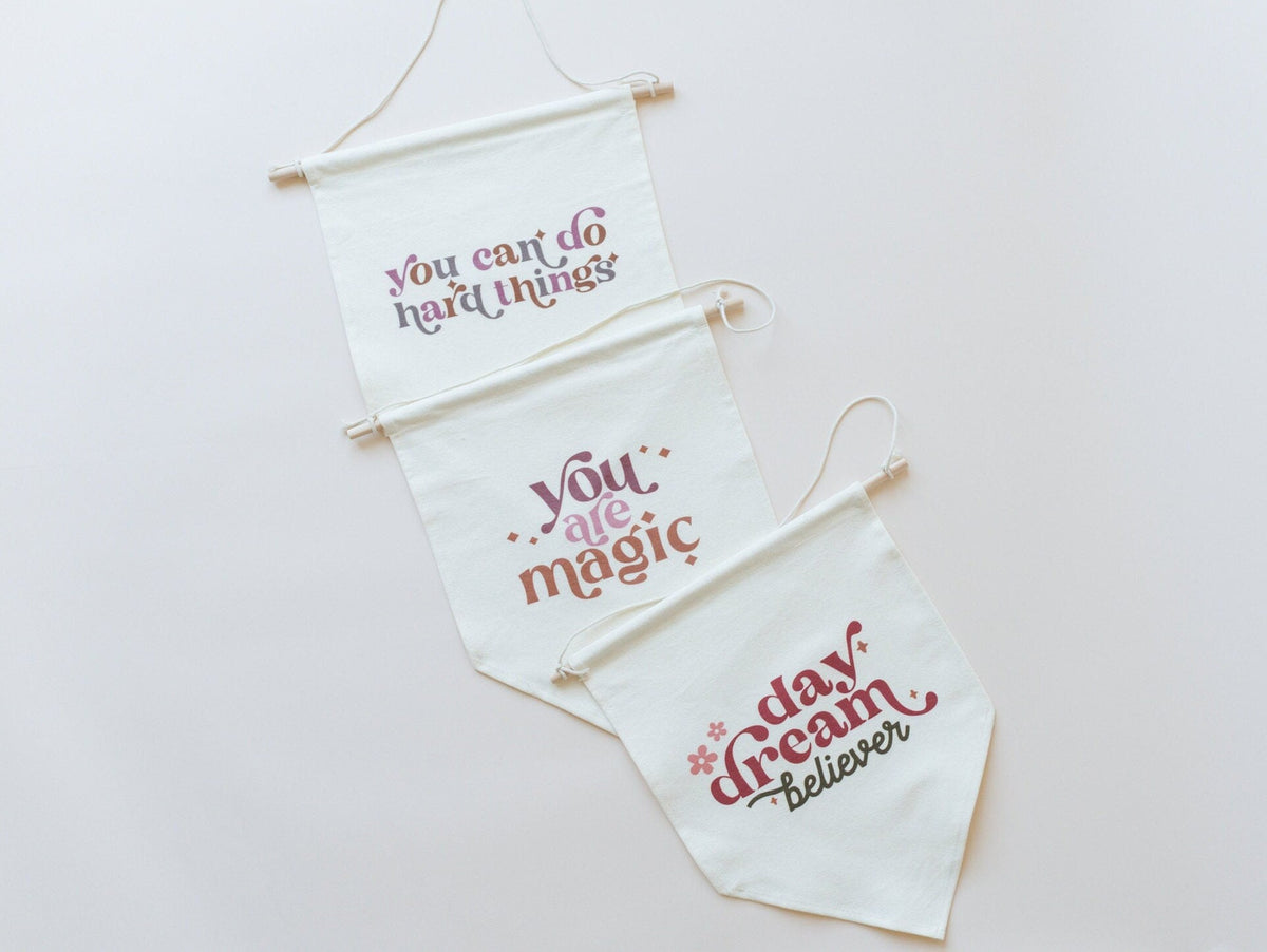 Daydream Believer Canvas Pennant - Shop Avnu