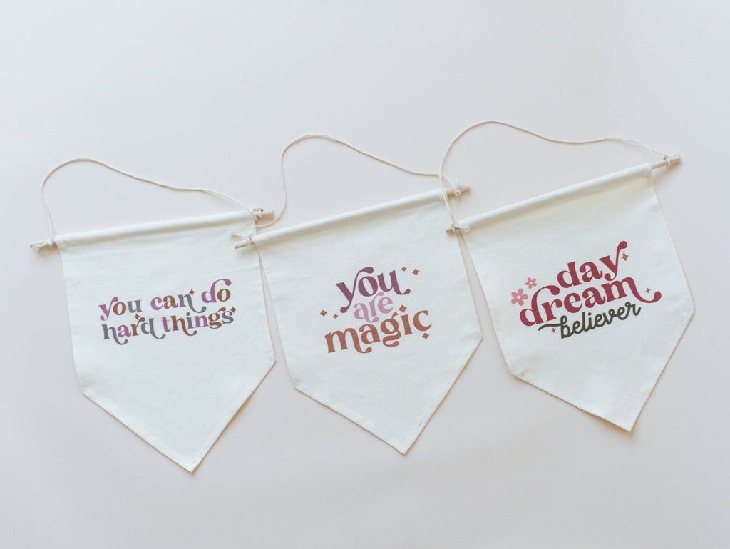 Daydream Believer Canvas Pennant - Shop Avnu