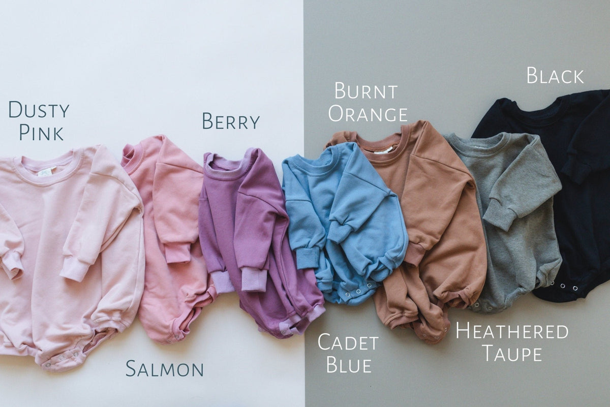 Let It Snow Sweatshirt Romper - more colors - Shop Avnu
