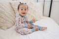 Nutcracker Print Bamboo Zippy Romper *Newborn left - Shop Avnu