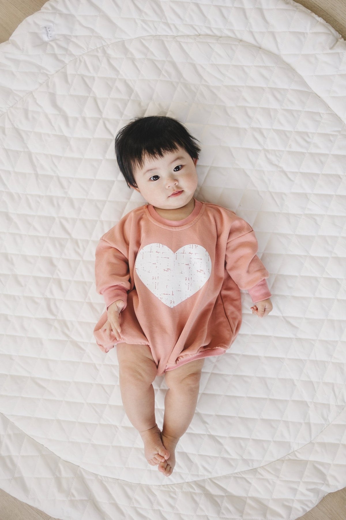 Distressed Heart Sweatshirt Romper - more colors - Shop Avnu