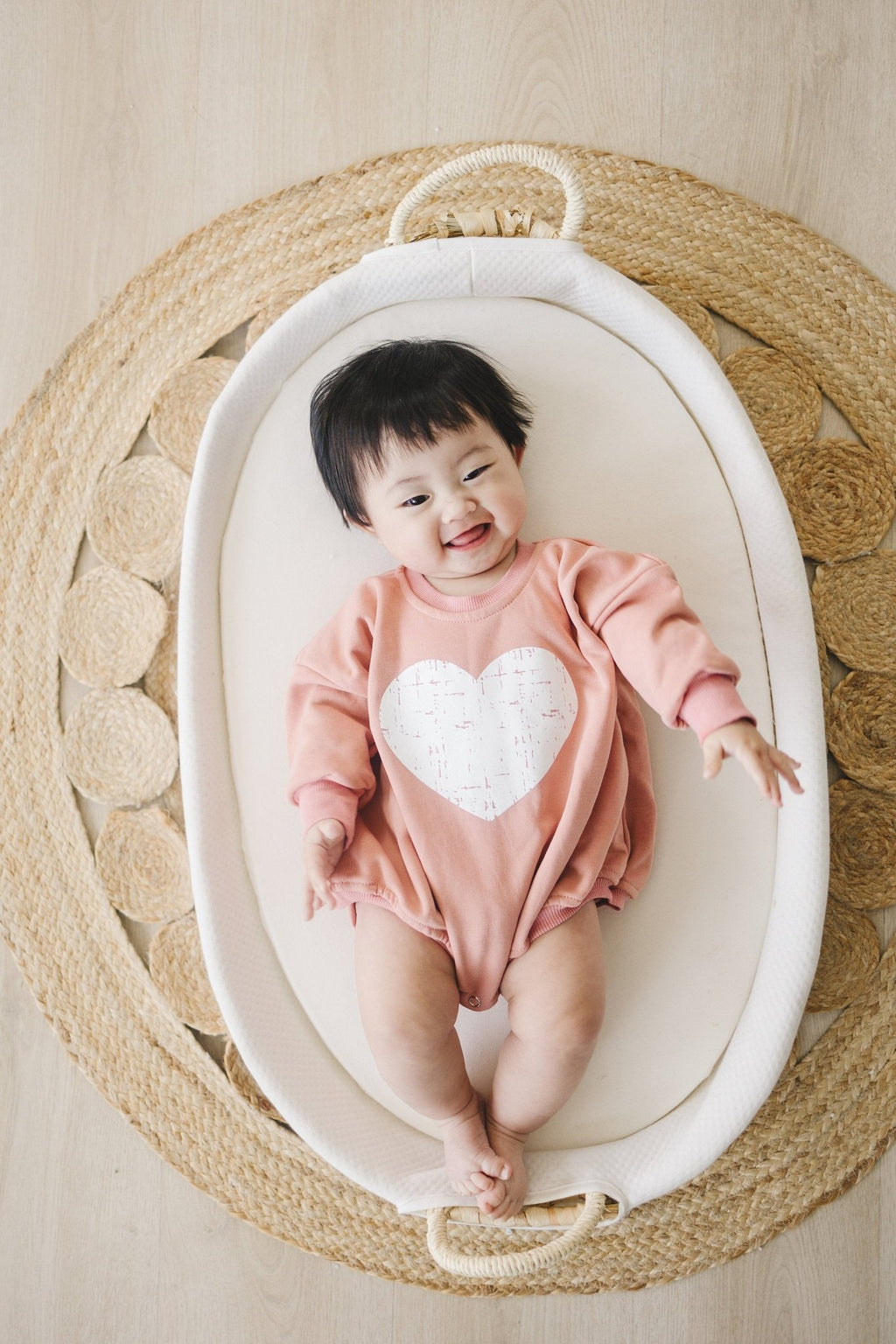 Distressed Heart Sweatshirt Romper - more colors - Shop Avnu