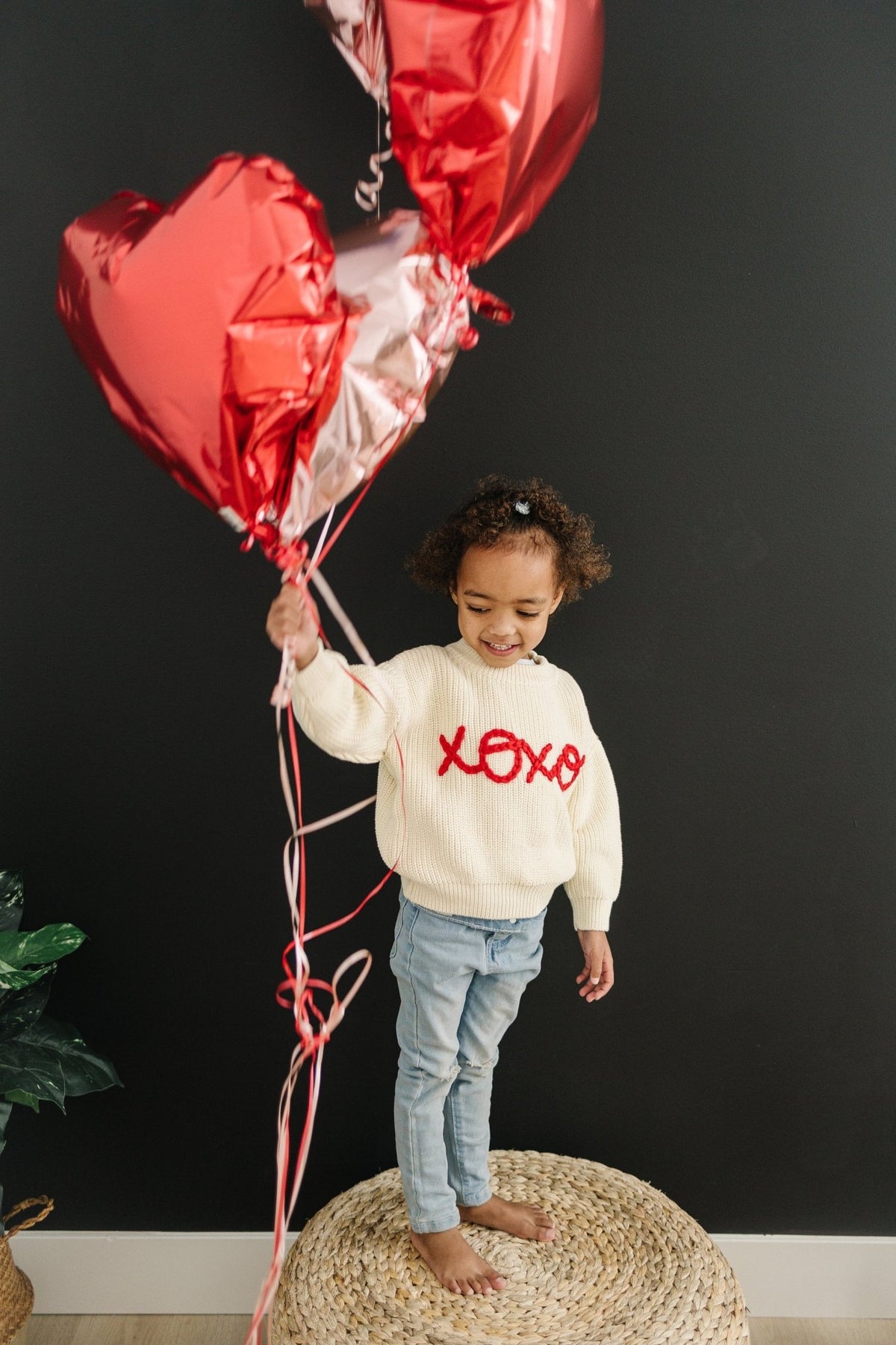 XOXO Hand Embroidered Sweater - Shop Avnu