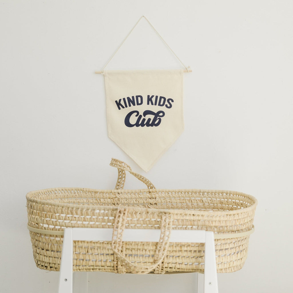 Kind Kids Club Canvas Pennant - Shop Avnu