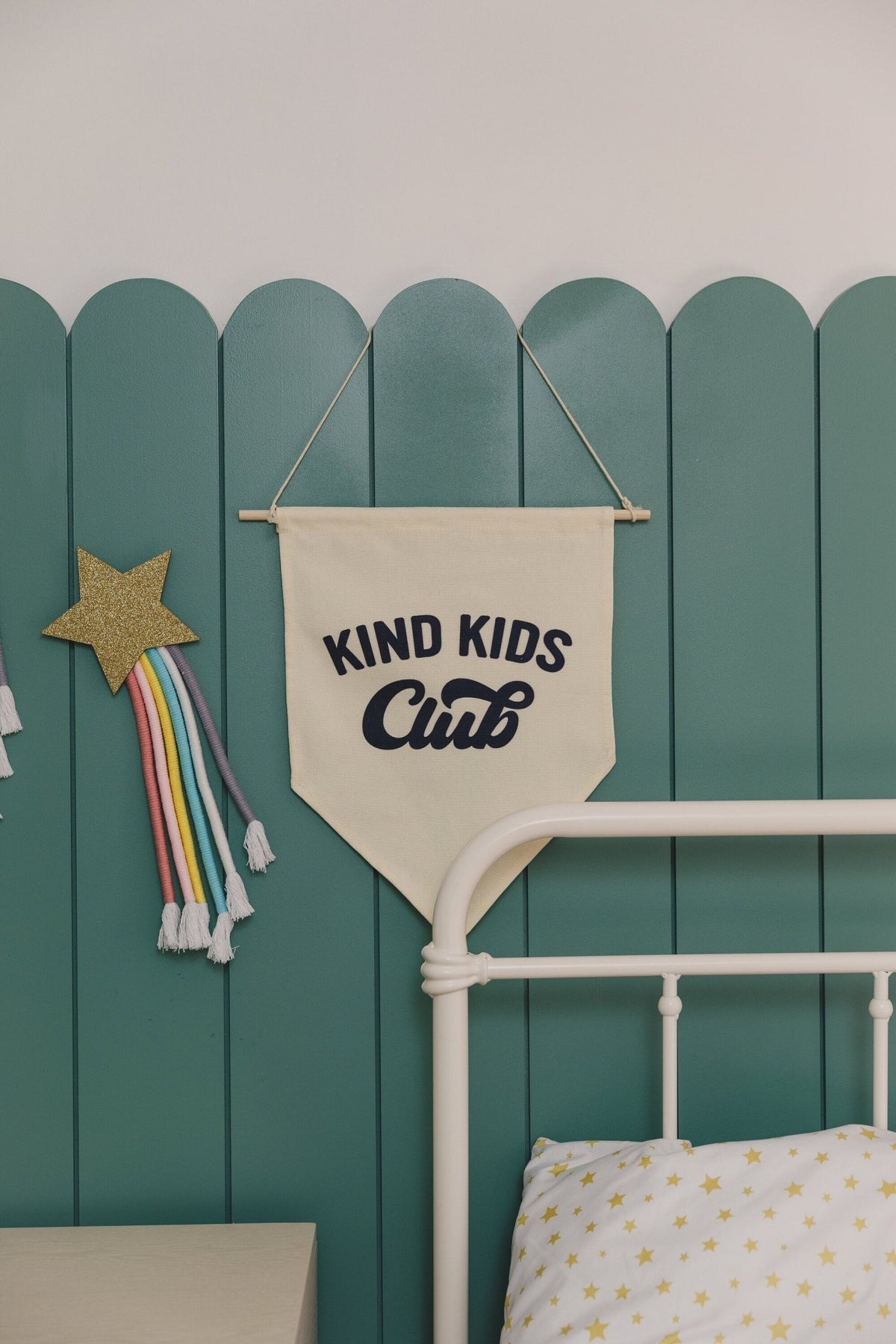 Kind Kids Club Canvas Pennant - Shop Avnu
