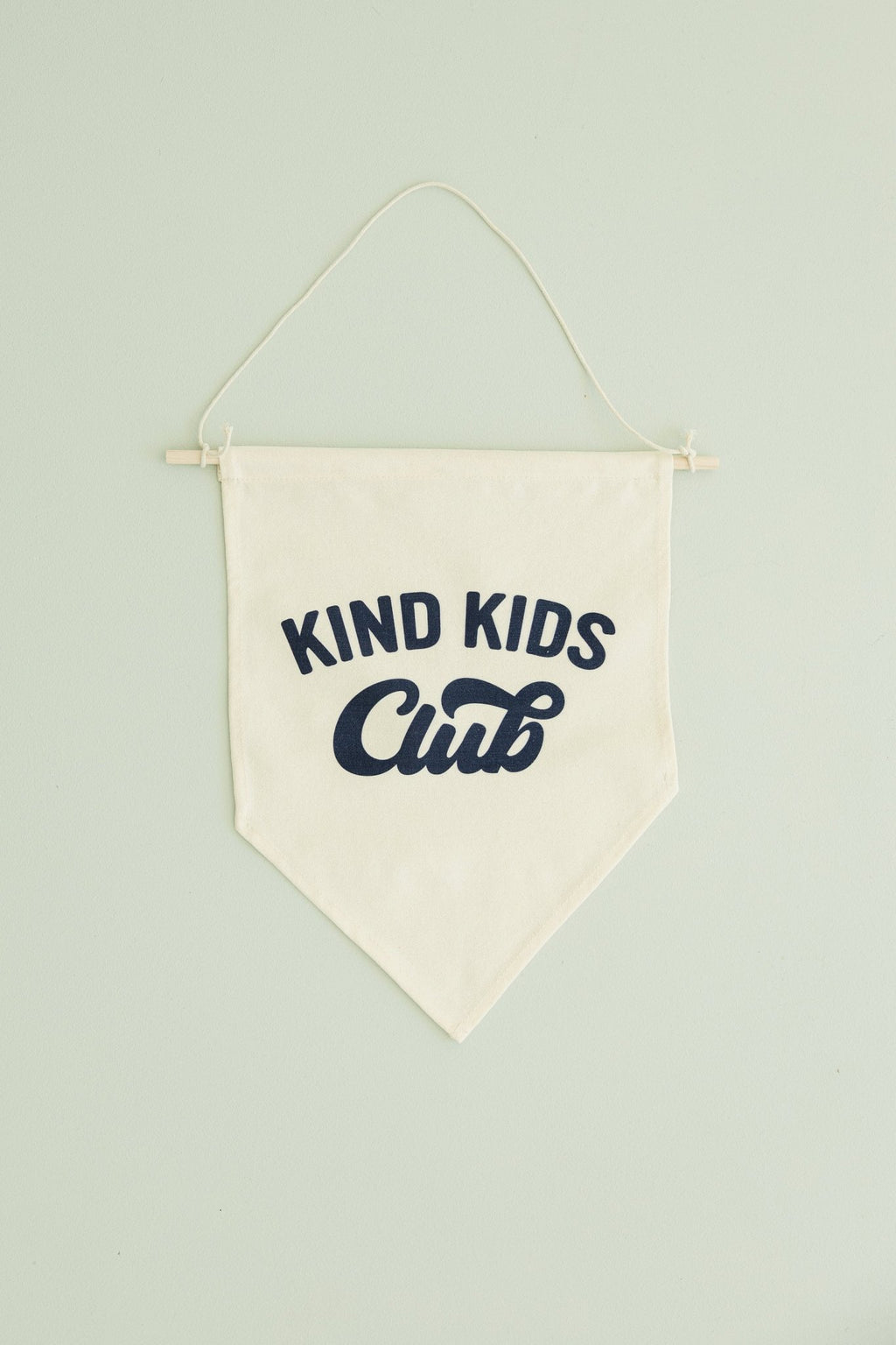 Kind Kids Club Canvas Pennant - Shop Avnu
