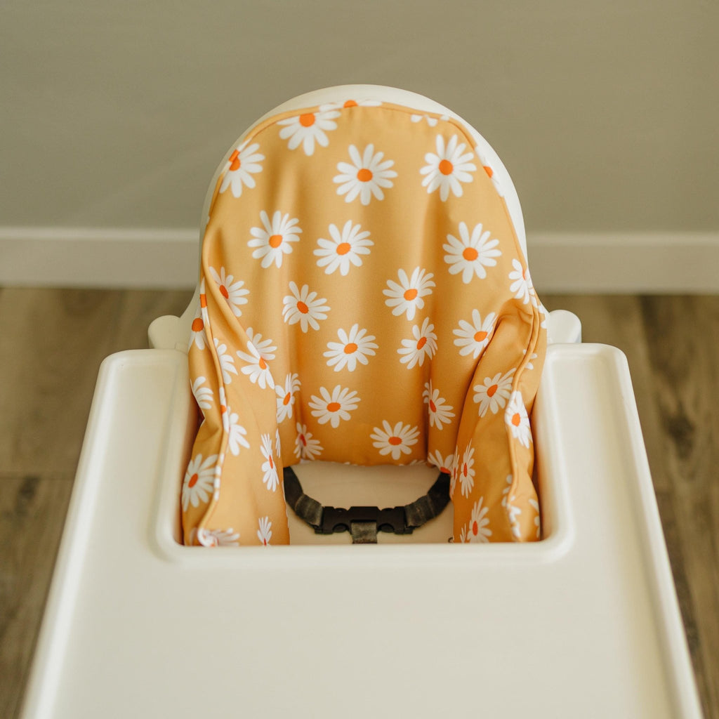 Daisy Floral Cushion Cover for IKEA Antilop Highchair: Wipeable, Highchair Accessories - Shop Avnu