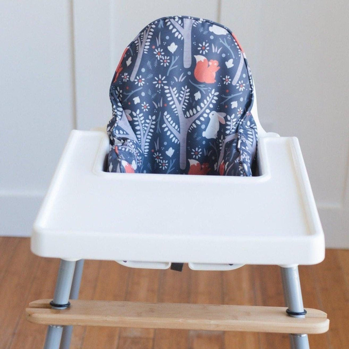 Navy Woodland IKEA Antilop Highchair Cushion Cover - Wipeable - Shop Avnu