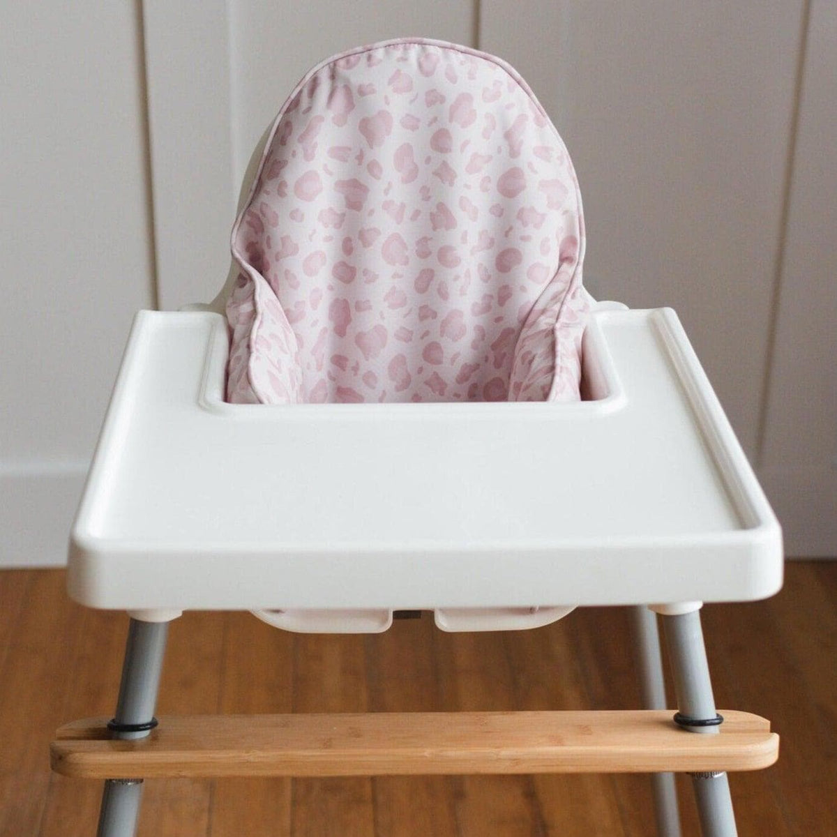 Pink Leopard IKEA Antilop Highchair Cushion Cover: Wipeable, Highchair Accessories - Shop Avnu