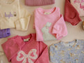 Applique Bunny Crewneck Sweatshirt - Baby Toddler Kids Girls - Easter Outfit - Shop Avnu