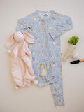 Bunny Blossoms Bamboo Zippy Romper - Shop Avnu