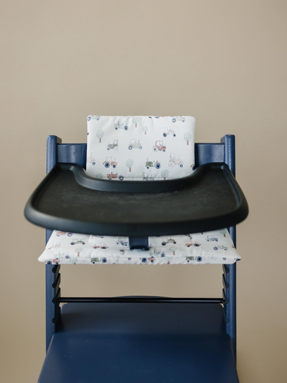 Tiny Tractors Cushion for the Stokke Tripp Trapp Highchair - Wipeable Cover - Baby Highchair Accessories - Shop Avnu