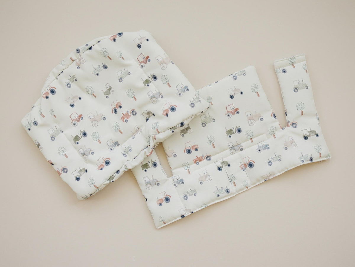 Tiny Tractors Cushion for the Stokke Tripp Trapp Highchair - Wipeable Cover - Baby Highchair Accessories - Shop Avnu