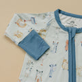 M is for Monsters Bamboo Zippy Pajamas - Halloween Baby Boy PJs - Shop Avnu