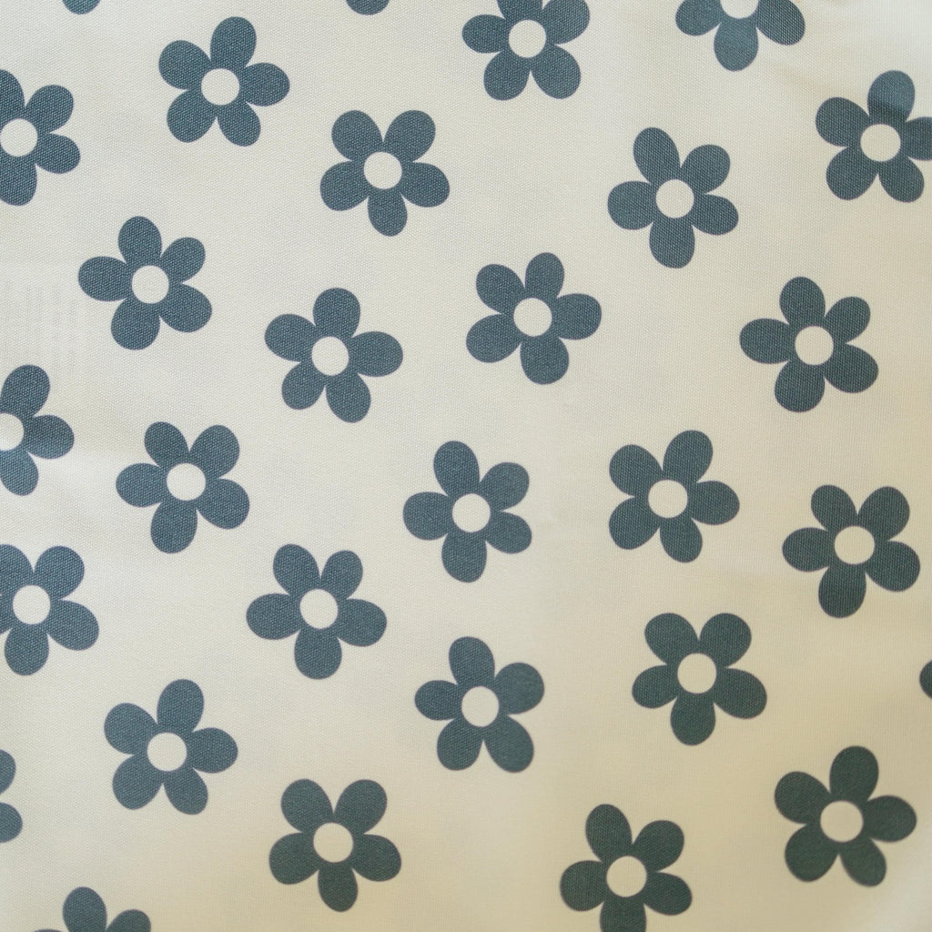 Retro Black & White Daisy IKEA Antilop Cushion Cover - Shop Avnu