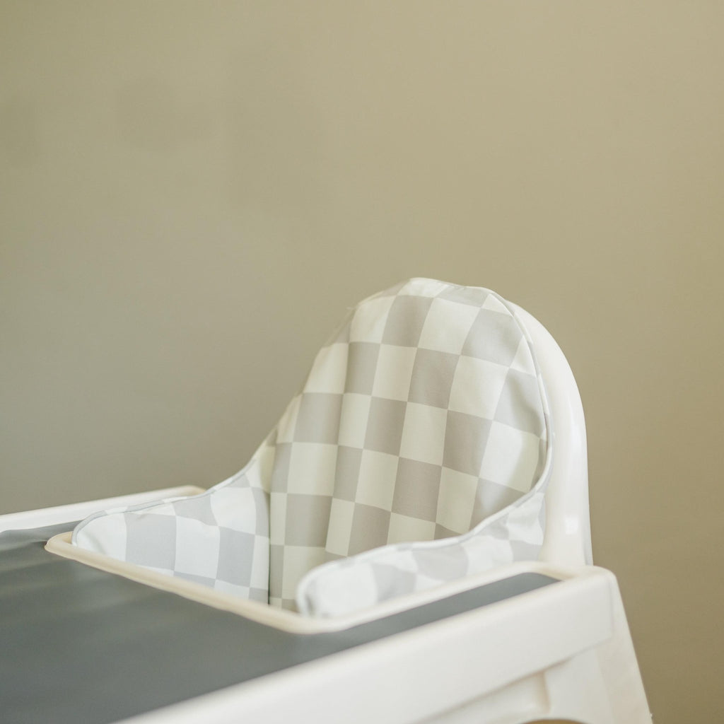 Greige Checker IKEA Antilop Cushion Cover - Shop Avnu