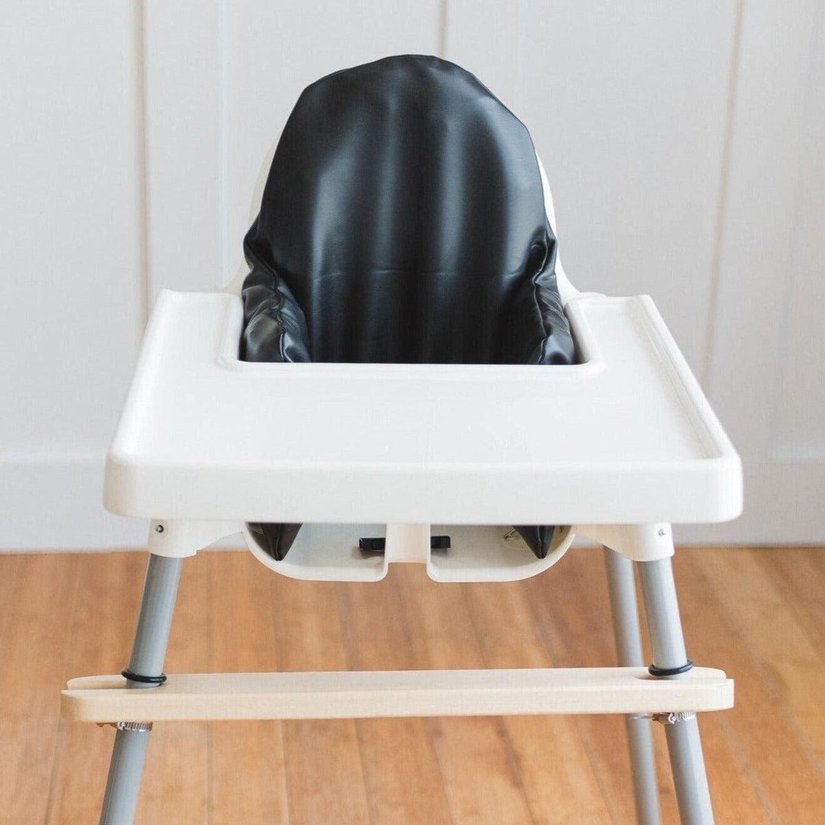 Black Vegan Leather IKEA Antilop Cushion Cover - Shop Avnu