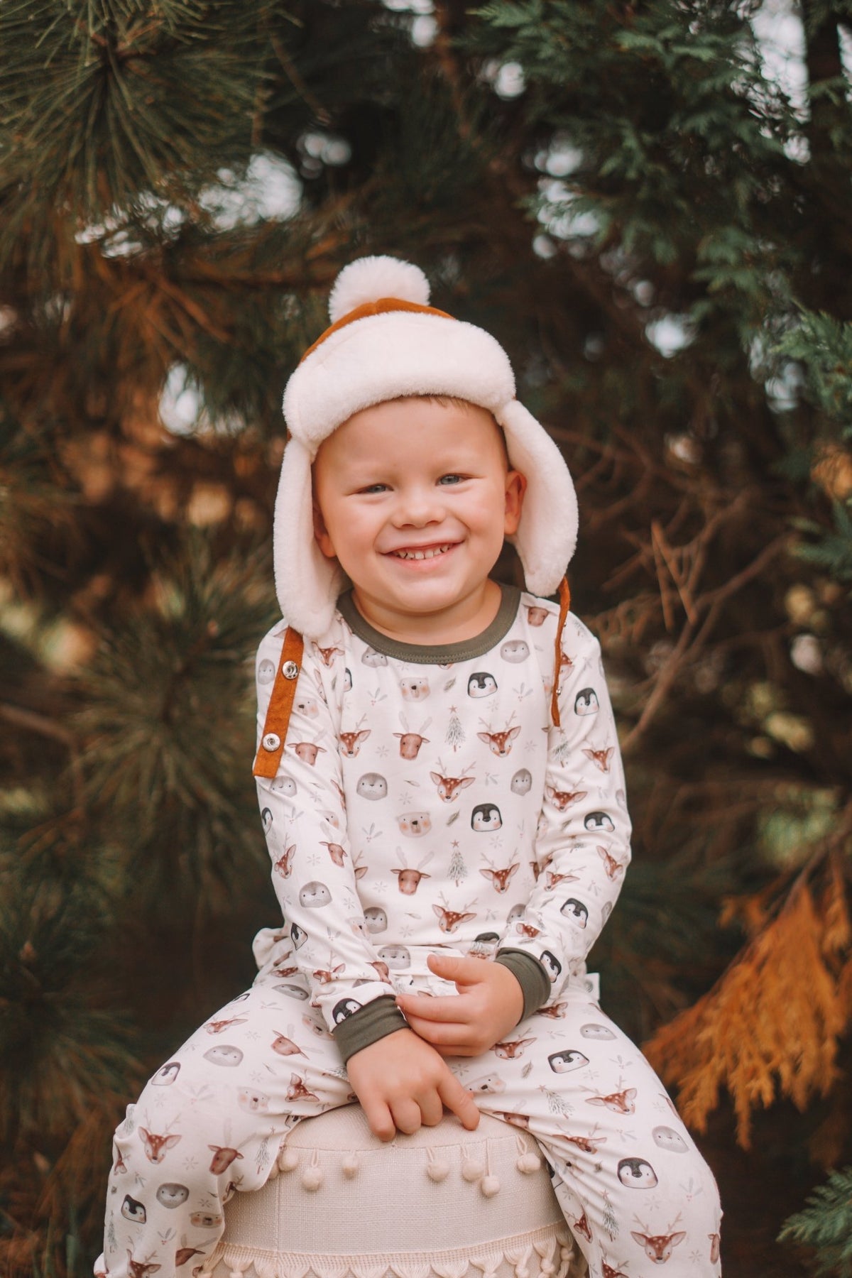 North Pole Pals 2pc Bamboo Pajamas - Shop Avnu