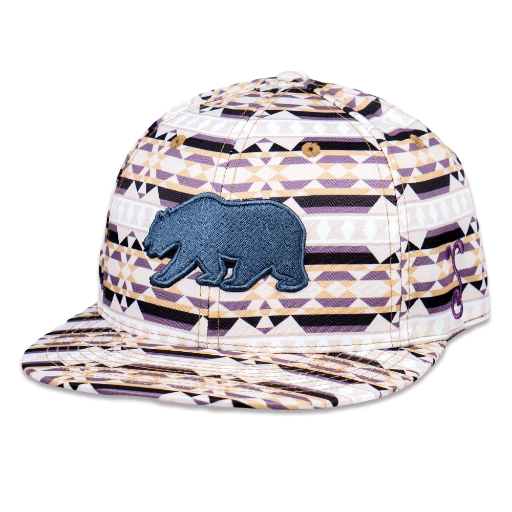 Sahara Pattern Fitted Hat - Shop Avnu