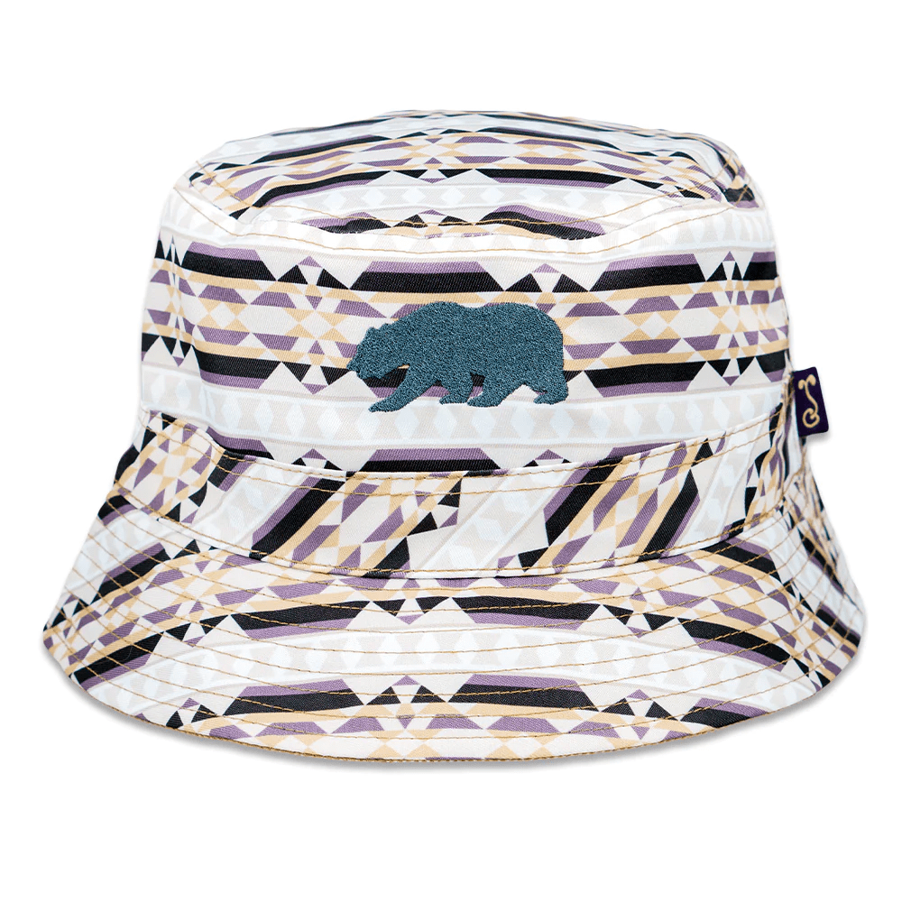Sahara Pattern Reversible Bucket Hat - Shop Avnu