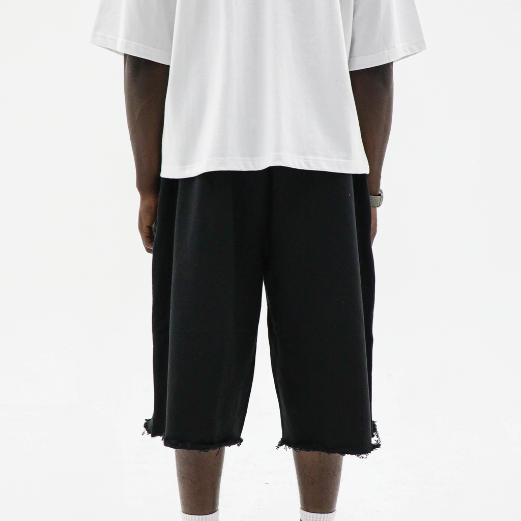 District Wide-Leg Shorts (500 GSM)