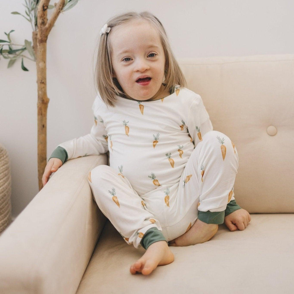 Keep Calm and Carrot On 2pc Bamboo Pajamas - Shop Avnu