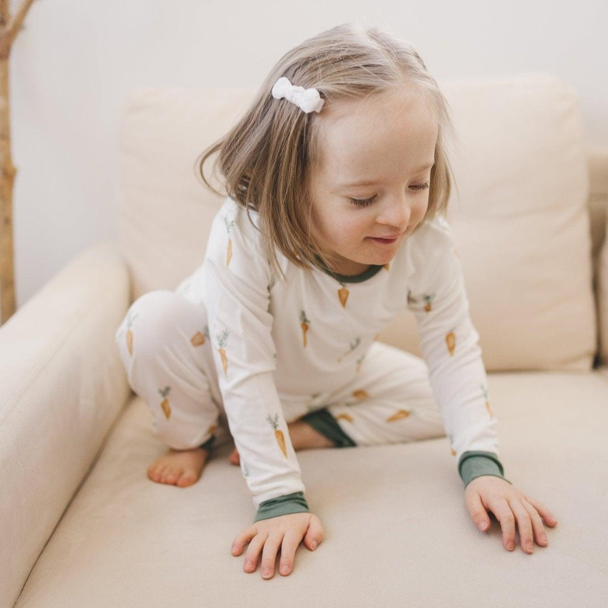 Keep Calm and Carrot On 2pc Bamboo Pajamas - Shop Avnu