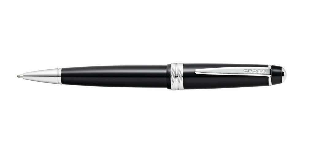 Bailey Light™ Glossy Black Resin Ballpoint Pen