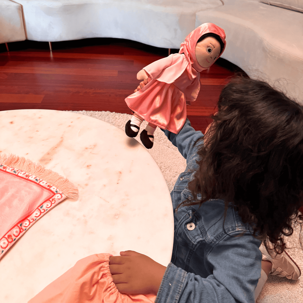 The Lala Doll + 4 Outfits + Prayer Rug | My First Hijabi, Muslim Doll - Shop Avnu