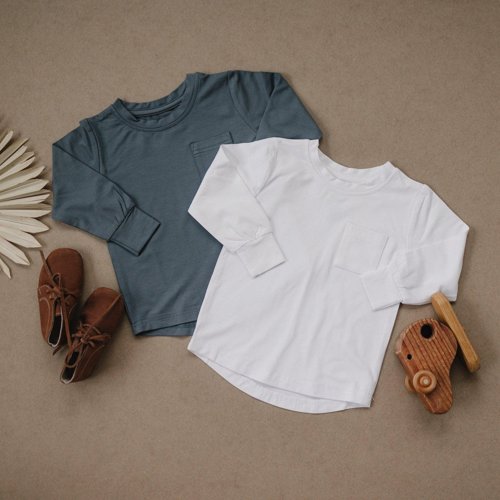 LS Bamboo Pocket Tee - more colors - Shop Avnu