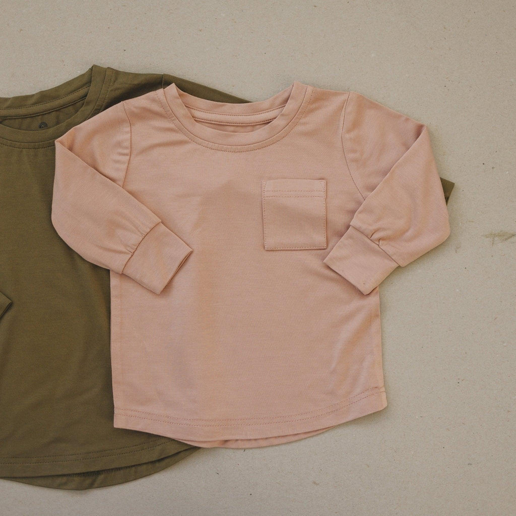 LS Bamboo Pocket Tee - more colors - Shop Avnu