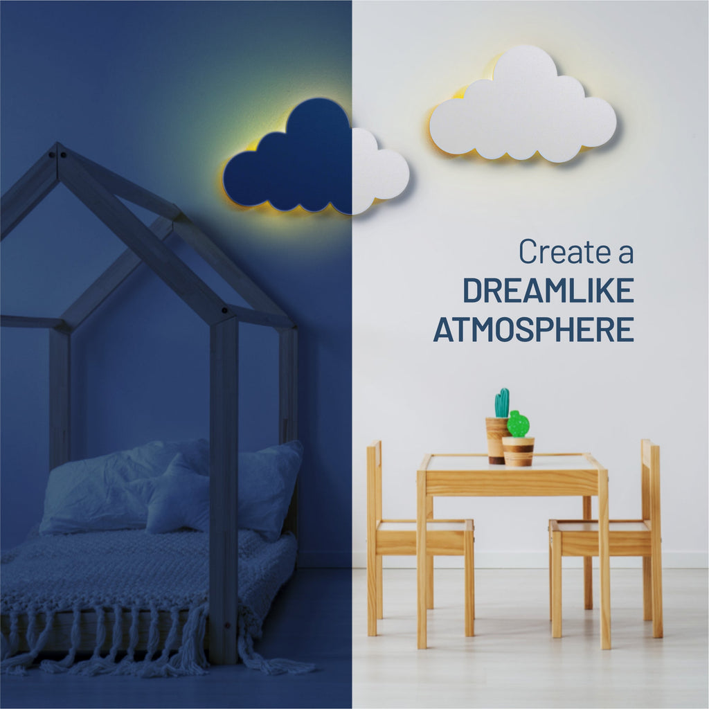 LumiDreams Wall Light - Kid's Decor Nightlight Cloud - Shop Avnu