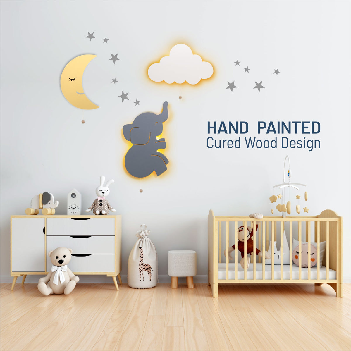 LumiDreams Wall Light - Kid's Decor Nightlight Cloud - Shop Avnu
