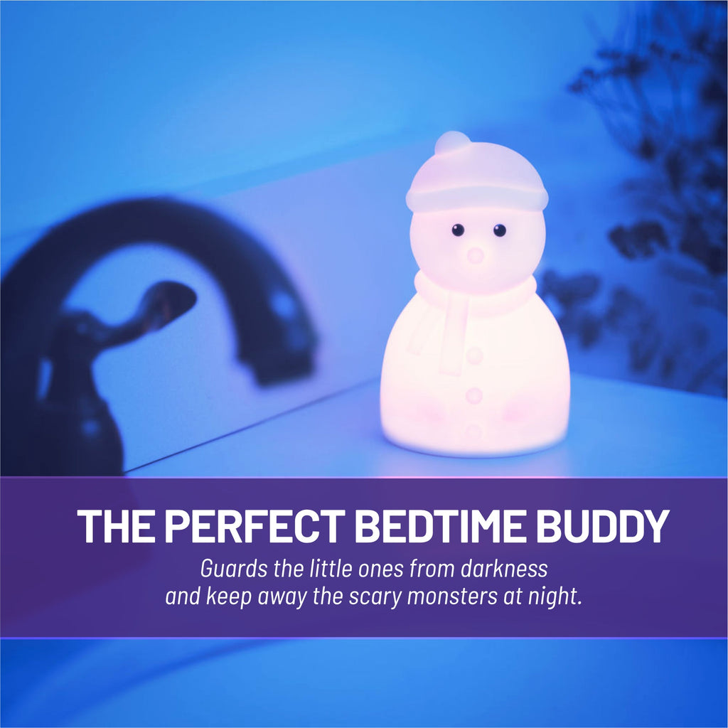 LumiPets® Stanley the Snowman - Children's Touch Night Light Junior - Shop Avnu