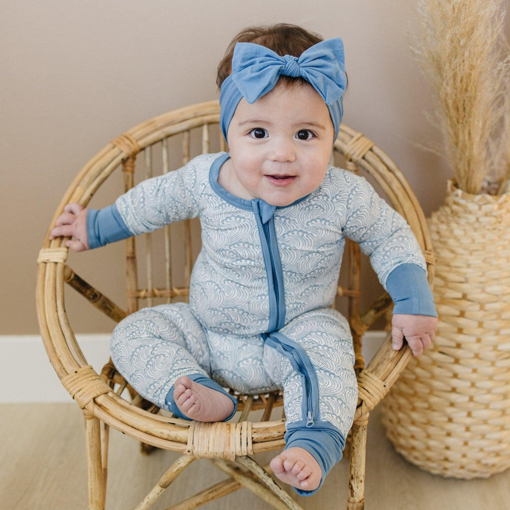 Making Waves Bamboo Zippy Romper - Shop Avnu