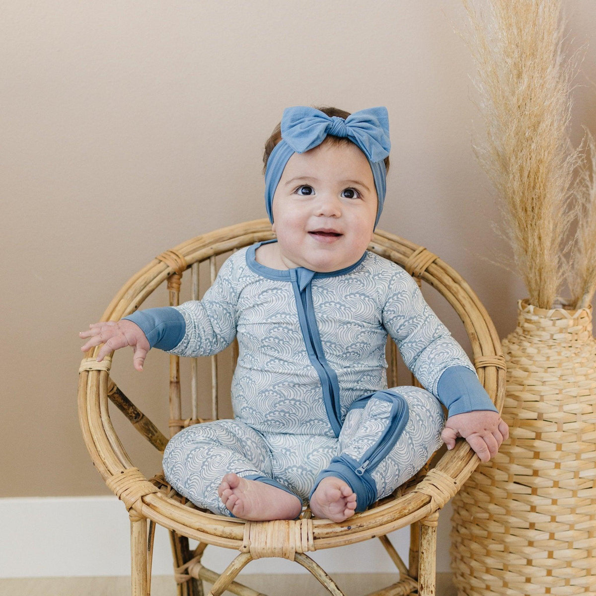 Making Waves Bamboo Zippy Romper - Shop Avnu