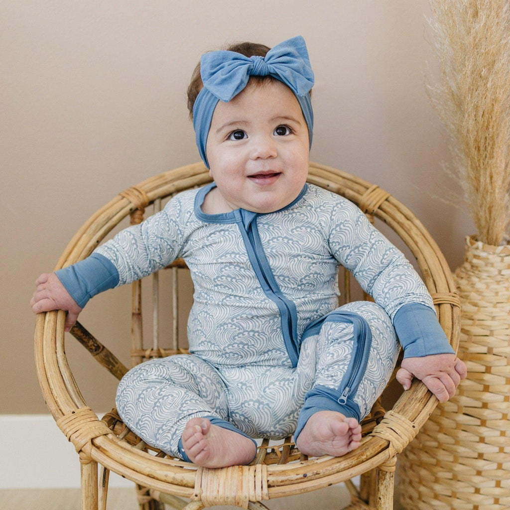 Making Waves Bamboo Zippy Romper - Shop Avnu