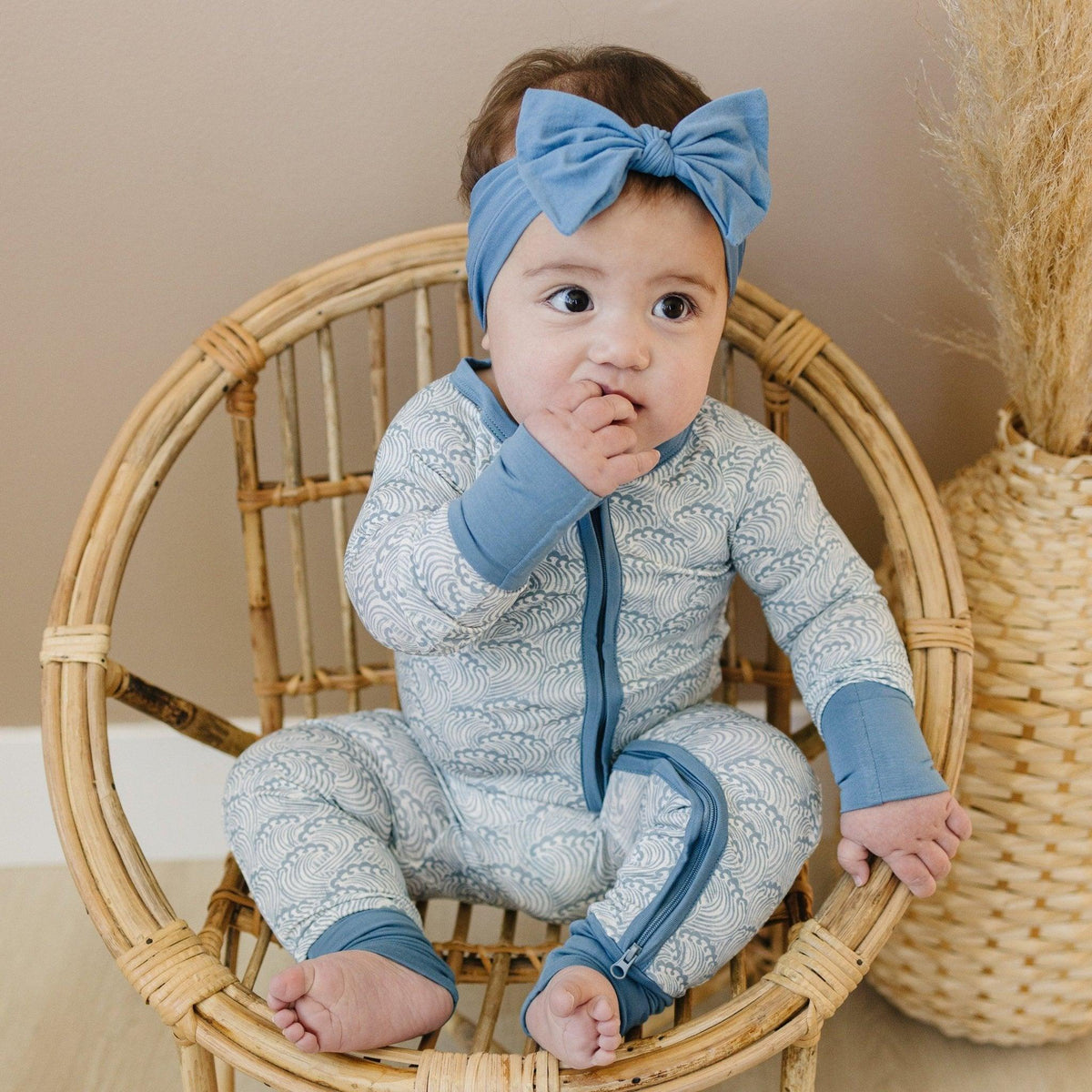 Making Waves Bamboo Zippy Romper - Shop Avnu