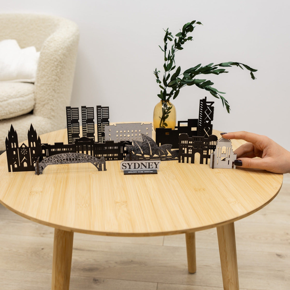Wooden Travel Decor Memory City – Sydney