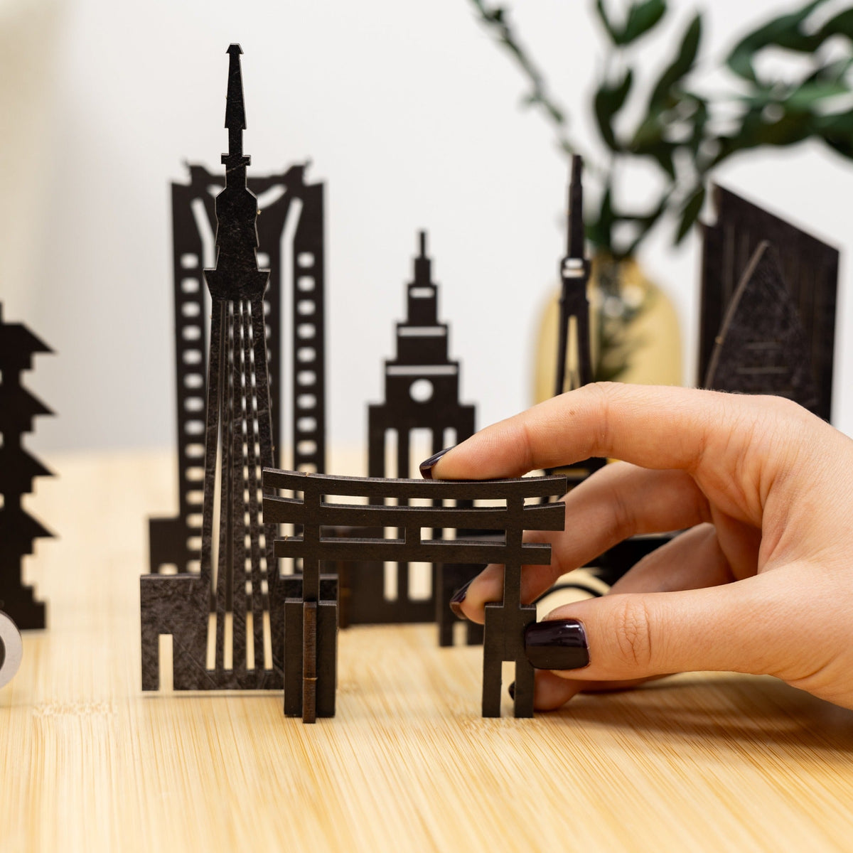 Wooden Travel Decor Memory City – Tokyo