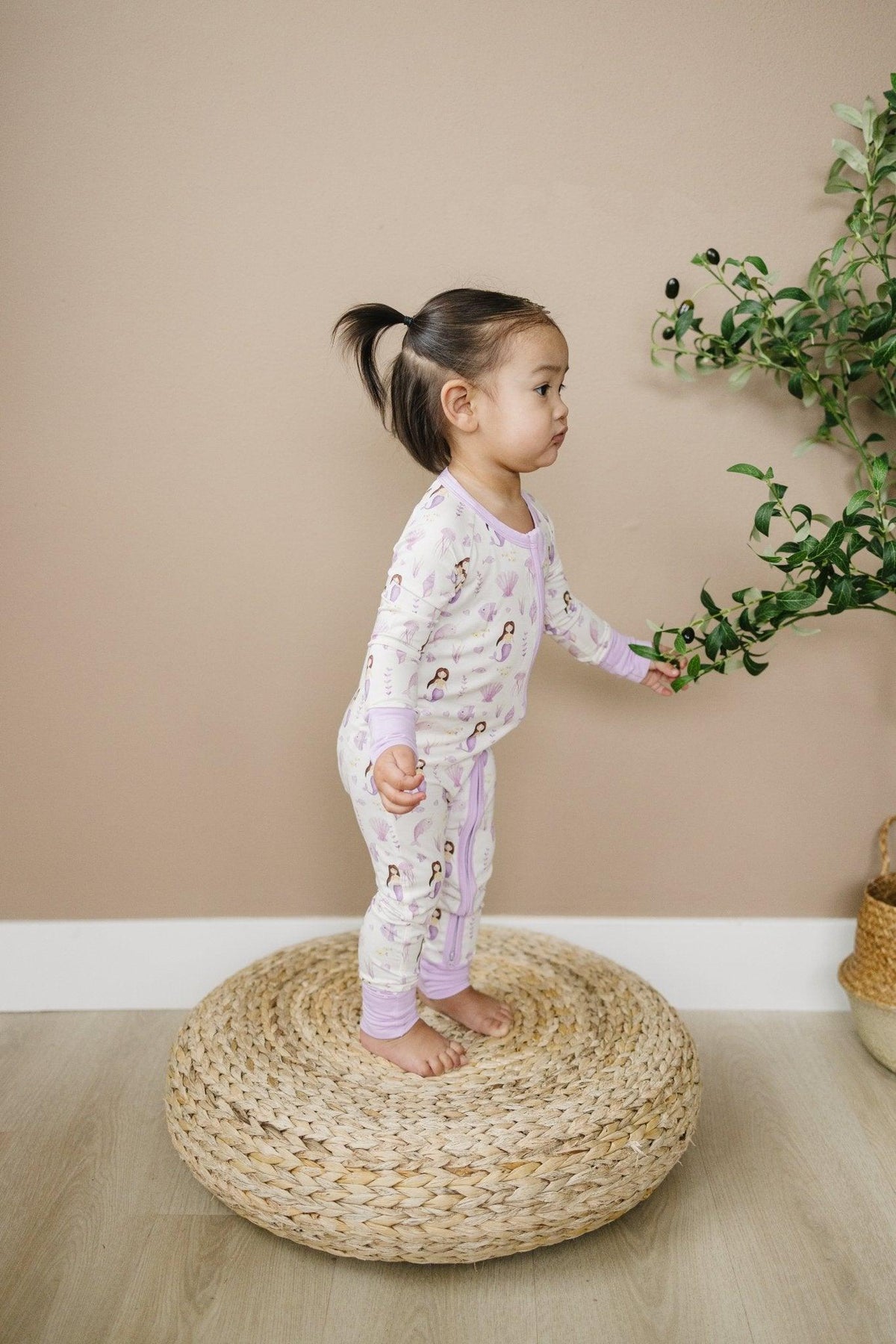 Mia's Mermaids Bamboo Zippy Romper - Shop Avnu