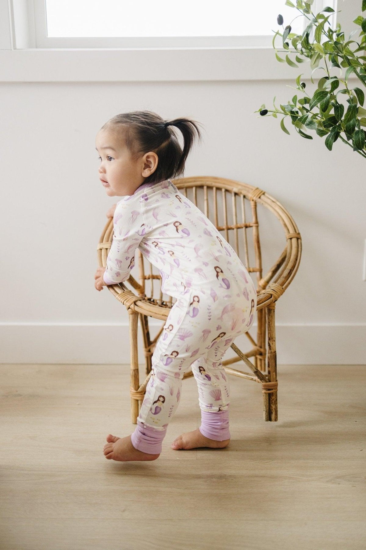 Mia's Mermaids Bamboo Zippy Romper - Shop Avnu