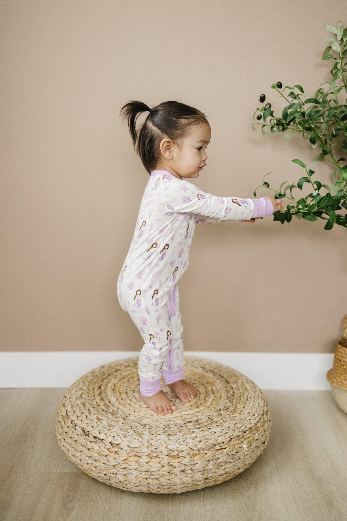 Mia's Mermaids Bamboo Zippy Romper - Shop Avnu
