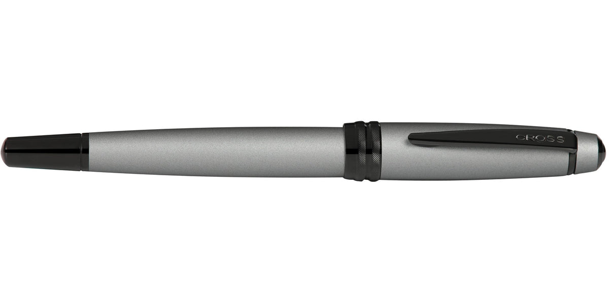Bailey™ Matte Gray Lacquer Rollerball Pen