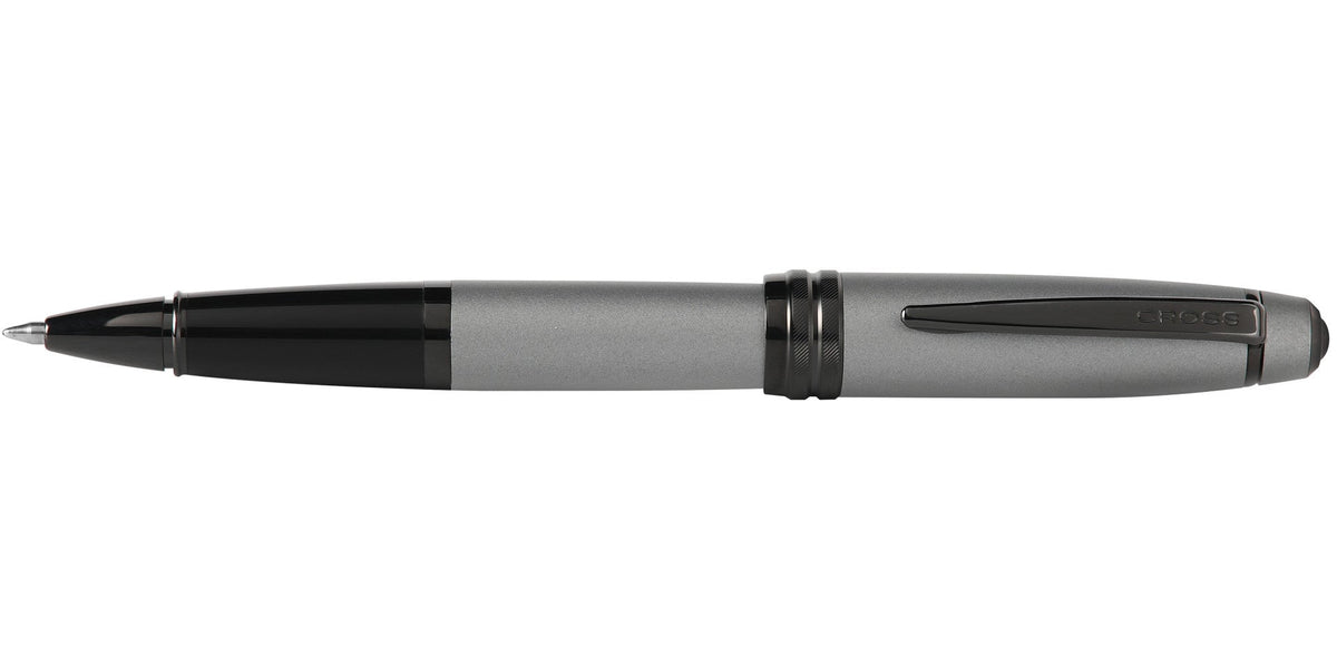 Bailey™ Matte Gray Lacquer Rollerball Pen