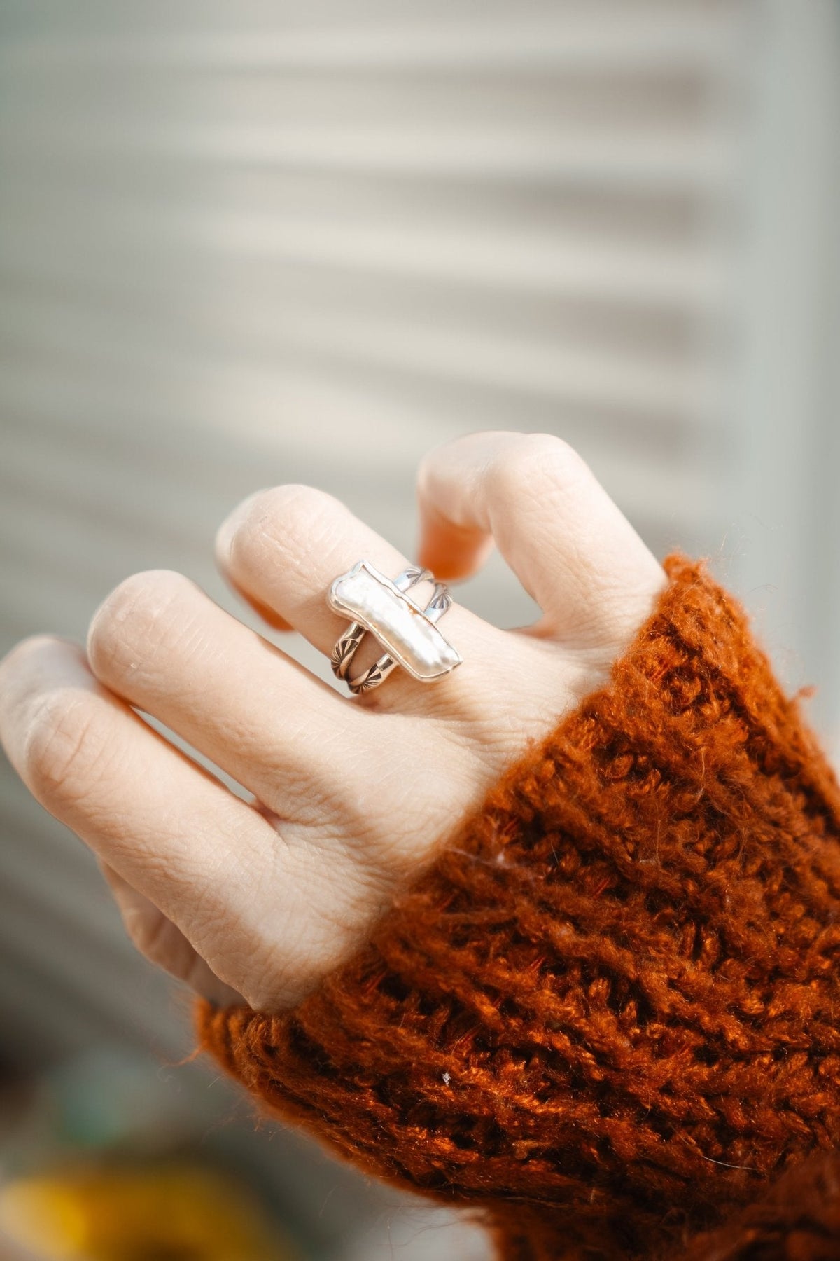 Not Your Mama's Pearl Ring
