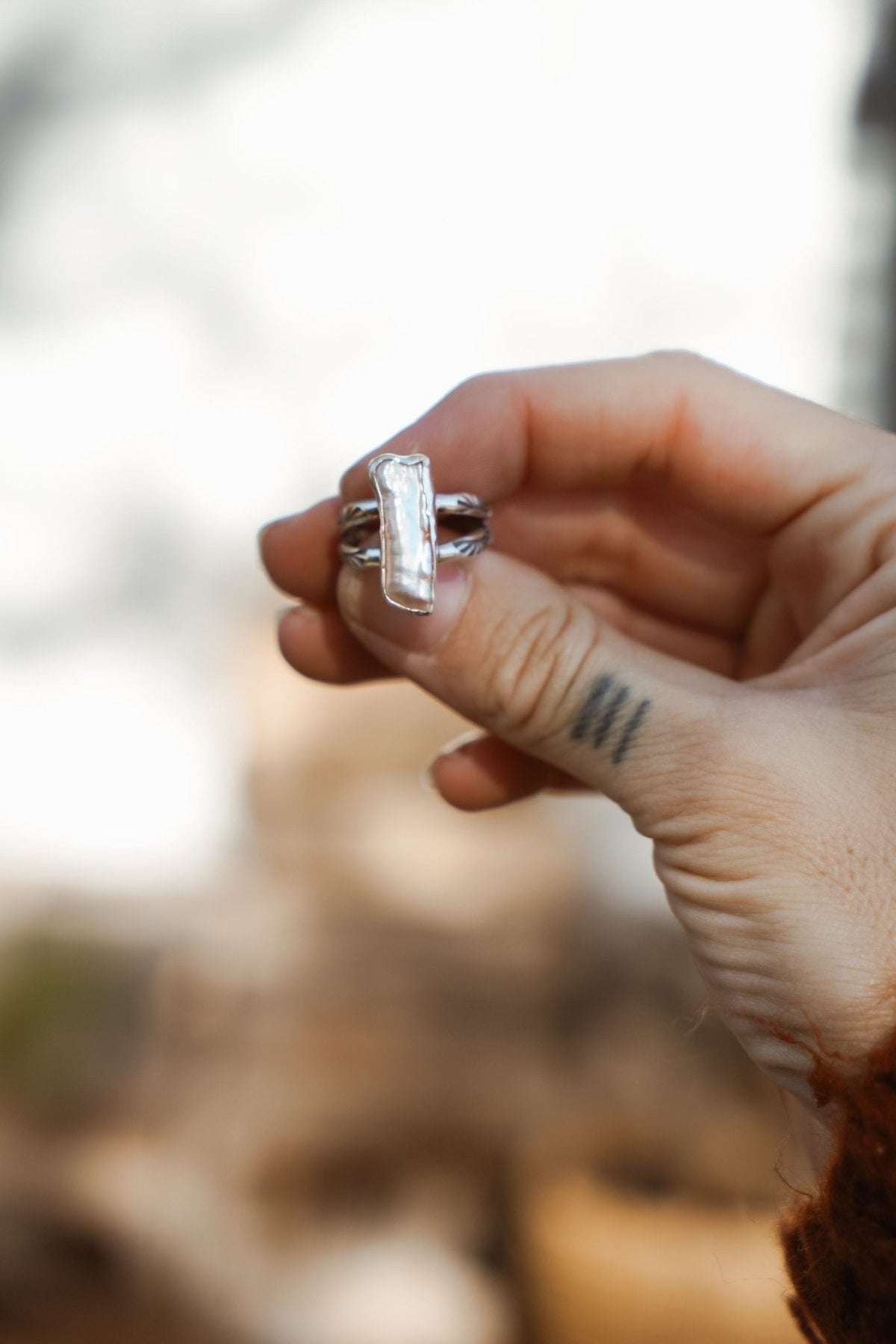 Not Your Mama's Pearl Ring