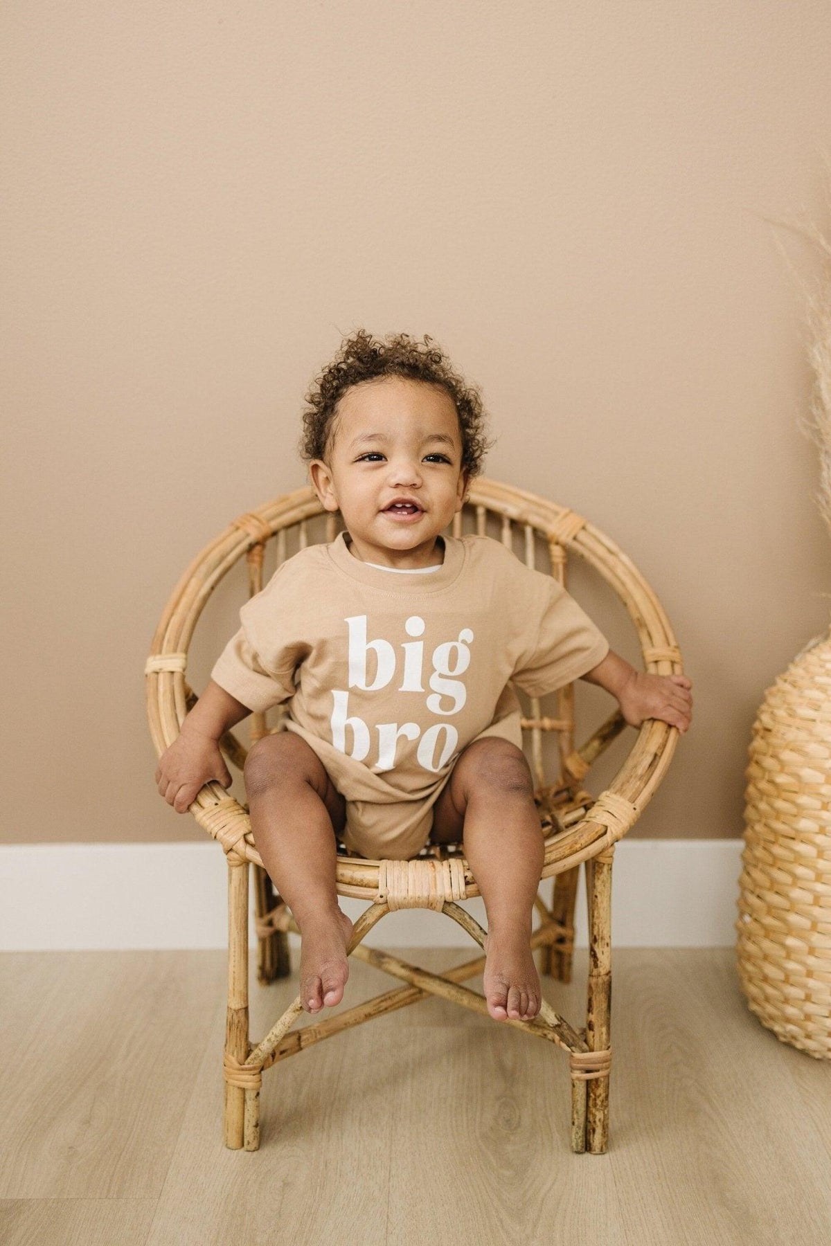 Organic Cotton Big Bro T-Shirt Romper - Shop Avnu
