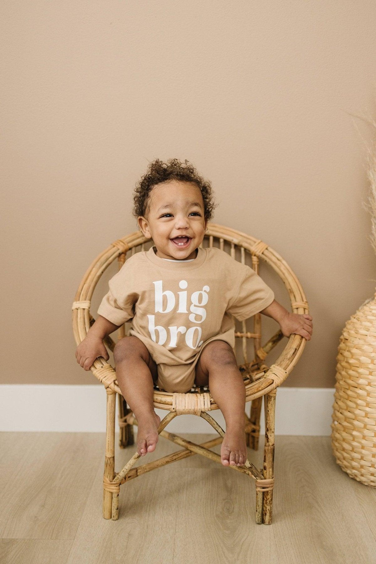 Organic Cotton Big Bro T-Shirt Romper - Shop Avnu